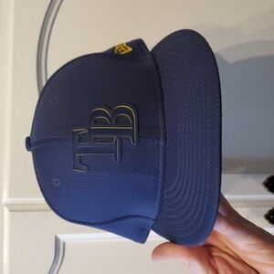 Tampa Bay Ray's New Era 59FIFTY Authentic Fitted Embossed 7-1/8 Baseball Cap
